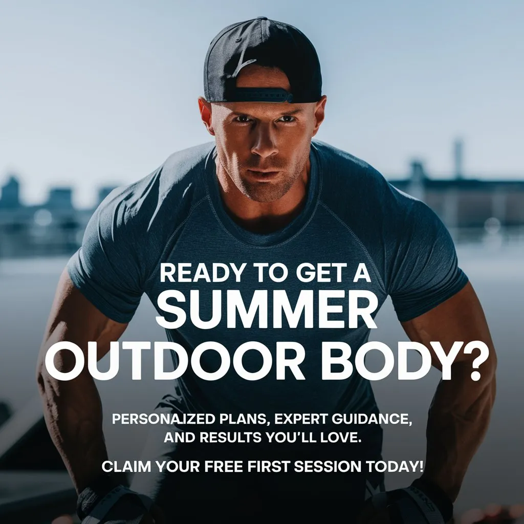 Gym ad: Ready to get a summer outdoor body?